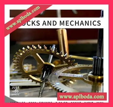 [钟表机械音效FX采样]Just Sound Effects Clocks and Mechanics [WAV]（3.77Gb）