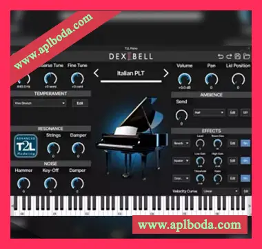 [钢琴乐器插件]Dexibell T2L Piano v1.0.9 Patched [WiN]（3.38Gb）