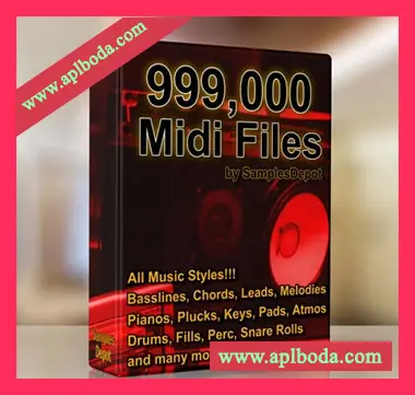 [电子乐素材]Samples Depot 999.000 Midi Collection Bundle [WAV, MiDi]