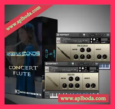 [悦耳长笛短笛音源]Hephaestus Sounds Concert Flute 2nd Concept v2.01 [KONTAKT]（83Mb）