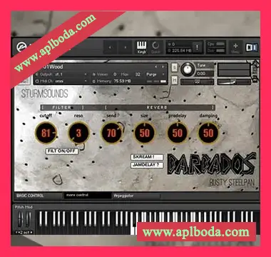 [氛围钢鼓音源]Sturmsounds Barbados [KONTAKT]（534Mb）