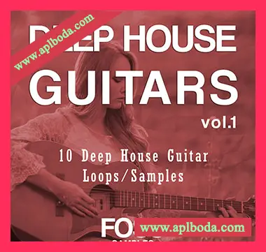 [流行深邃浩室吉他素材]Foss Samples Deep House Guitars Vol 1 [WAV, MiDi]（159Mb）
