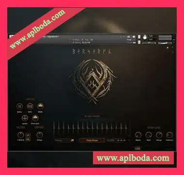 [影视部落朋克民间鼓音源]KeepForest Berserkr Pro Tribal Punk Folk Drums [KONTAKT]（21.51Gb）