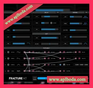 [Glitch效果器插件]Glitchmachines Fracture XT v1.1 [WiN, MacOSX]（15Mb）