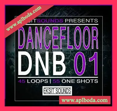 [鼓打贝斯采样]Eksit Sound Dancefloor DnB Vol.01 [WAV]（101Mb）