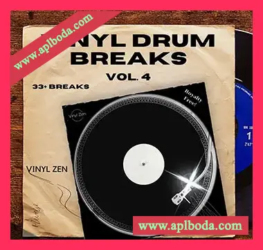 [Breaks采样]PastToFutureReverbs Vinyl Drum Breaks Vol.4 [WAV]（256Mb）