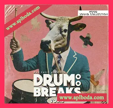 [Breaks鼓组采样]Moo Latte Drumoo Breaks Vol.2 [WAV]（88Mb）