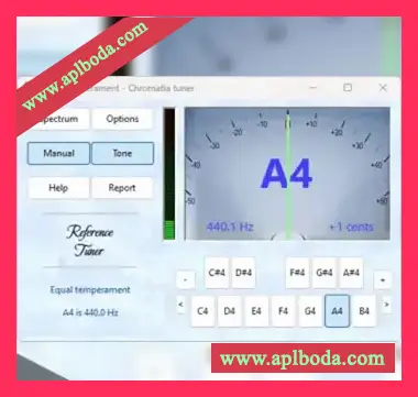 [乐器调音器插件]FMJ-Software Chromatia Tuner v4.3.0 [WiN]（2Mb）