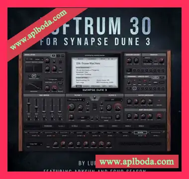 [Dune预置电子乐]Luftrum Sound Design Luftrum 30 for Dune 3（15Mb）