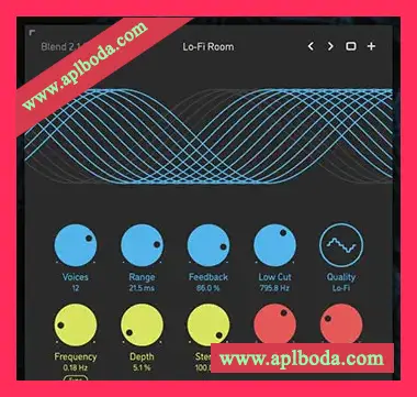 [多声部合唱效果器插件]Sinevibes Blend v2.1.3 [WiN]（9Mb）