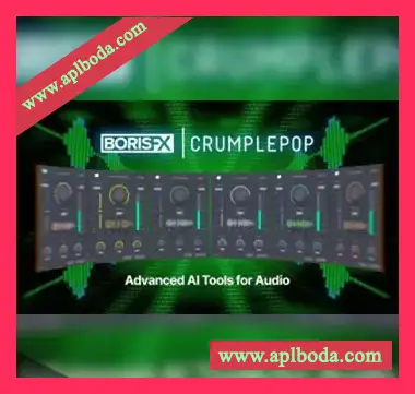 [视频播客创作者音频修复AI插件]Boris FX CrumplePop Pro 2025.0.8 CE [WiN, MacOSX]（4Gb）