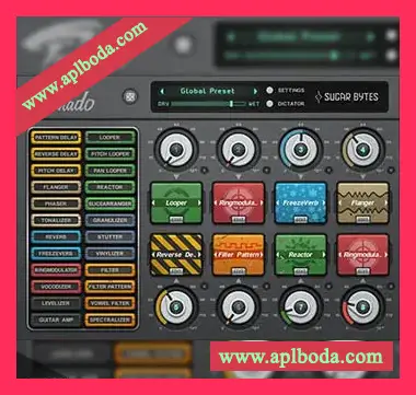 [实时音频处理工具]Sugar Bytes Turnado v1.6.1 Incl Keygen (WiN and OSX)-R2R（60Mb）