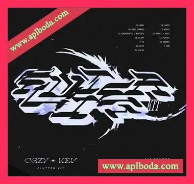[嘻哈说唱素材]Cozy Kev FLUTTER Kit [WAV, MiDi]（36Mb）