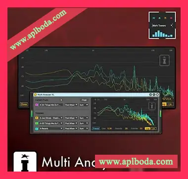 [Max for Live]Isotonik Studios Multi Analyser XL（27Kb）