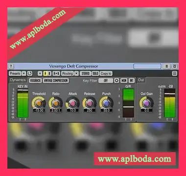 [压缩器插件]Voxengo Deft Compressor v1.10 [WiN, MacOSX]（24Mb）