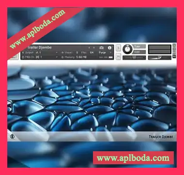 [非洲鼓Djembe金贝鼓音源]Alex Pfeffer Trailer Djembe [KONTAKT]（67Mb）