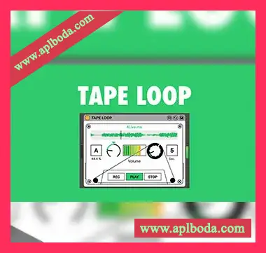 [Max for Live]4Live.me TAPE LOOP endless cassette looper（166Kb）