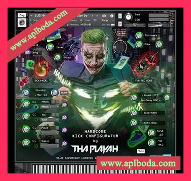 [硬核底鼓音源]Tha Playah Hardcore Kick Configurator by Tha Playah v1.0 [KONTAKT]（7Mb）