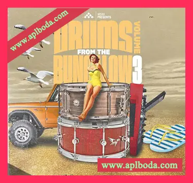 [嘻哈鼓组采样]MSXII Sound Design Drums From The Bungalow Vol.3 [WAV]（18Mb）