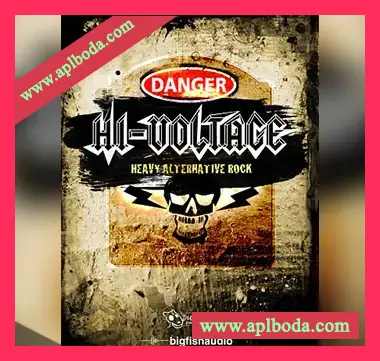 [摇滚金属素材音源]Big Fish Audio Hi-Voltage [KONTAKT多格式]（13.37Gb）