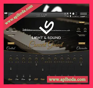 [音乐会施坦威C钢琴音源]Light and Sound Concert Grand v1.14 [KONTAKT]（23.4Gb）