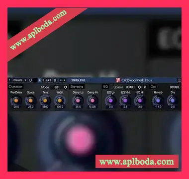 [算法混响Plus]Voxengo OldSkoolVerb Plus v1.6 [WiN]（6Mb）