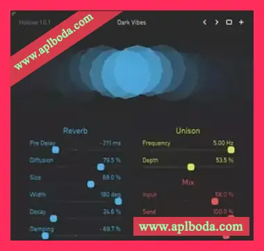 [空间混响效果器插件]Sinevibes Hollow v1.0.1 [WiN]（5Mb）