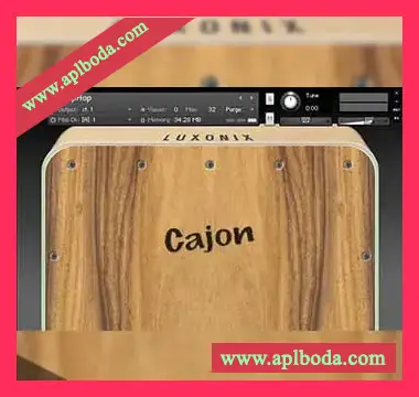 [卡洪鼓音源]Luxonix.com Cajon [KONTAKT]（342Mb）