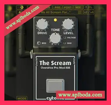 [模拟stomp盒失真插件]Cytomic The Scream v1.0.10 CE-V.R（8Mb）