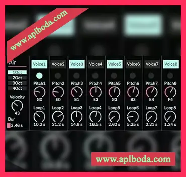 [Max for Live]Akihiko Matsumoto Ableton Air v4.3 [Max for Live]（8Kb）