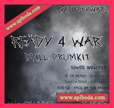 [嘻哈陷阱鼓组采样]prodbywar Drum Kit READY 4 WAR [WAV]（34Mb）
