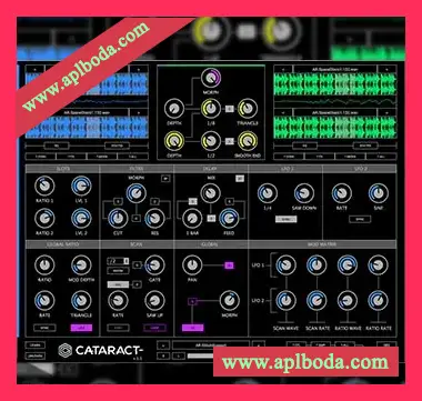 [电子乐声音效果分段多路复用器插件]Glitchmachines Cataract v1.1 [WiN, MacOSX]（592Mb）