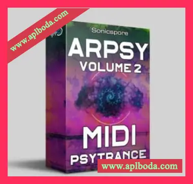 [迷幻恍惚舞曲MiDi素材Sylenth1预置Serum预置Vital预置]Sonicspore Arpsy Volume 2 Psytrance MIDI and Presets（6Mb）