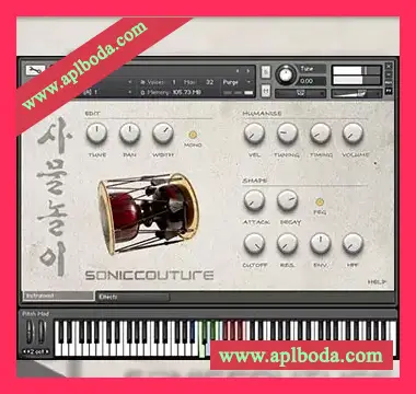 [高丽民族传统打击乐]Soniccouture Samulnori Percussion [KONTAKT, DAW Templates]（1Gb）