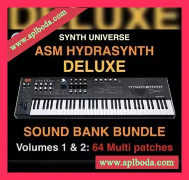 [ASM Hydrasynth预置电子乐]Synth Universe Hydrasynth Deluxe Sound Banks Vol.1 and 2 Bundle（108Kb）