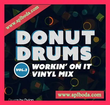 [怀旧嘻哈鼓组采样]Dylan Wissing Donut Drums Vol.2 Workin’ On It (Vinyl Mix) [WAV]（45Mb）