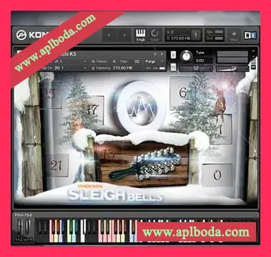 [雪橇铃音源]Sonokinetic Sleigh Bells [KONTAKT]（388Mb）