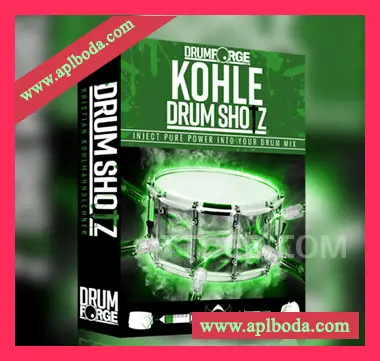 [摇滚金属鼓组采样]Drumforge DrumShotz Kohle v1.0.1 [WAV]（11Mb）