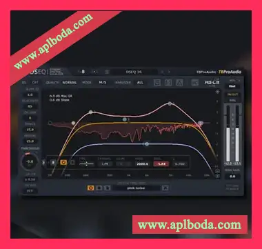 [EQ均衡器插件]TBProAudio DSEQ v2.2.4 v1.3.1 [WiN, MacOSX]（8Mb）