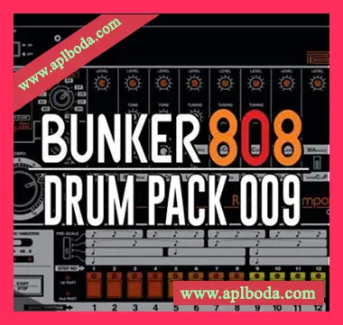 [嘻哈808鼓机采样]Bunker 8 Digital Labs Bunker 808 Drum Pack 009 [WAV]（240Mb）