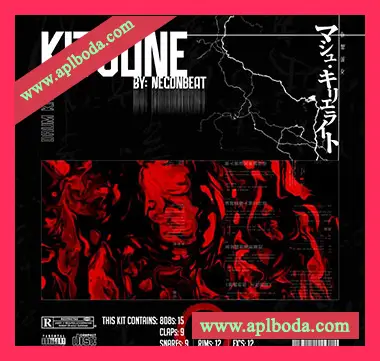 [嘻哈陷阱鼓组采样]Neconbeat Kitsune Drum Kit [WAV]（22Mb）