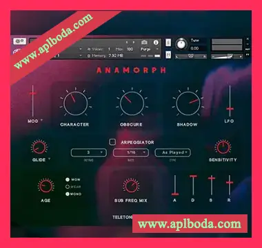 [氛围混合键盘乐器音源]Teletone Audio Anamorph [KONTAKT]（1.13Gb）