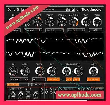[失真滤波器插件]Unfiltered Audio Dent 2 v2.4.0 [WiN]（6Mb）