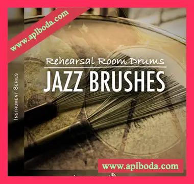 [爵士布鲁斯室内鼓组采样]Image Sounds Rehearsal Room Drums Jazz Brushes [WAV]（1.9Gb）