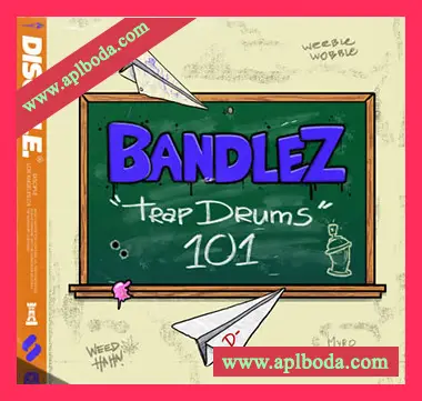 [陷阱鼓组采样]Disciple Samples Bandlez Trap Drums 101 [WAV]（241Mb）