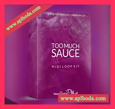 [MiDi素材Trap嘻哈陷阱]Dj Shawdi P Too Much Sauce Vol.1 (MiDi Kit)（3Mb）