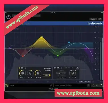 [12路参量均衡器插件]TC Electronic PEQ3000 v1.0.02 [WiN]（6Mb）