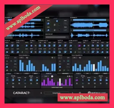 [电子乐声音效果分段多路复用器插件]Glitchmachines Cataract 2 v2.1.0 RETAiL [MacOSX]（696Mb）