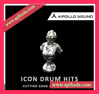 [嘻哈说唱鼓组素材]Apollo Sound Icon Drum Hits [WAV, Sampler Patches]（32Mb）