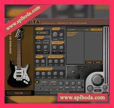 [电吉他合成器插件]Beatassist EU MeeGuita v1.0 [WiN, MacOSX]（14Mb）